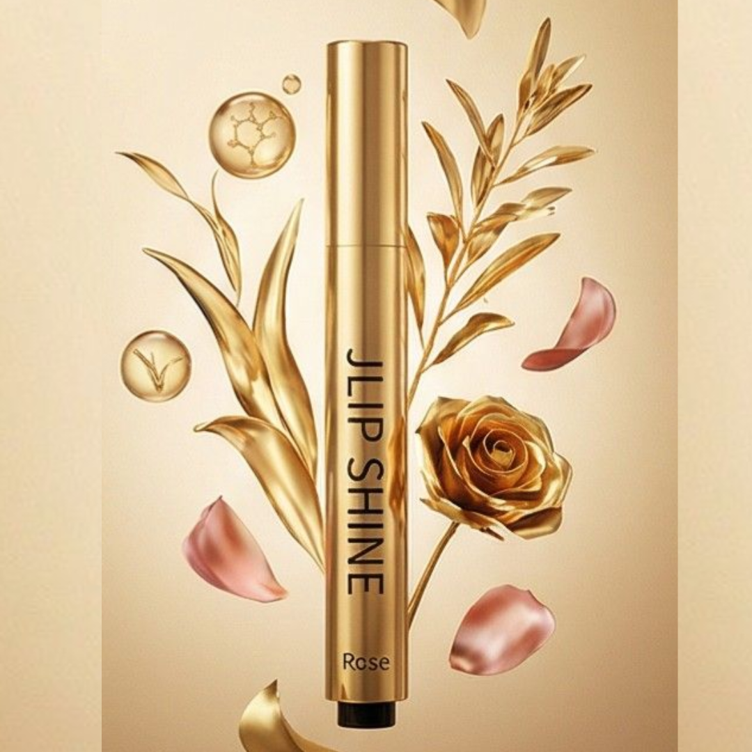 Glossy lip plumper for hydration