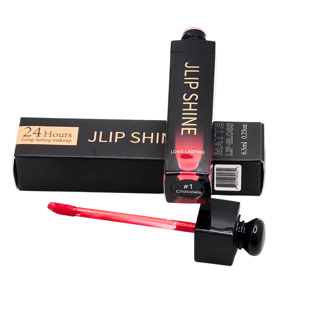 JLipShine Matte Lip Gloss in natural and glamorous shades