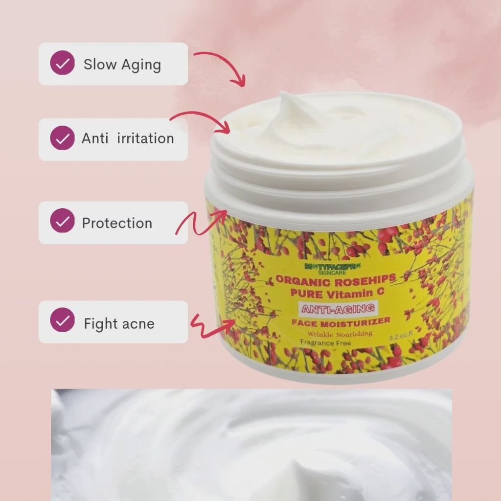 Rosehips Pure Vitamin C Anti-Aging Moisturizer