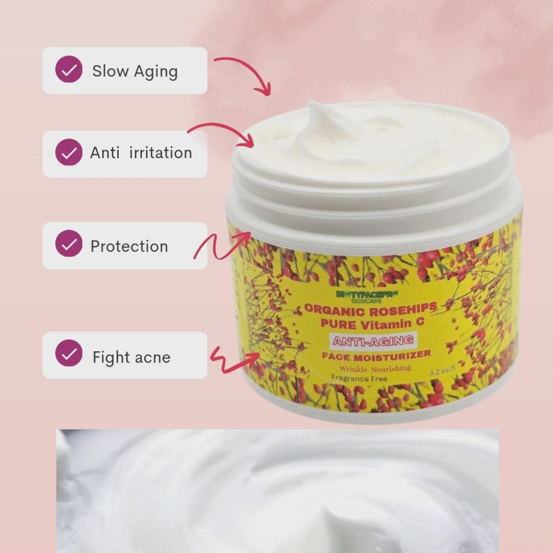 Rosehips Pure Vitamin C Anti-Aging Moisturizer