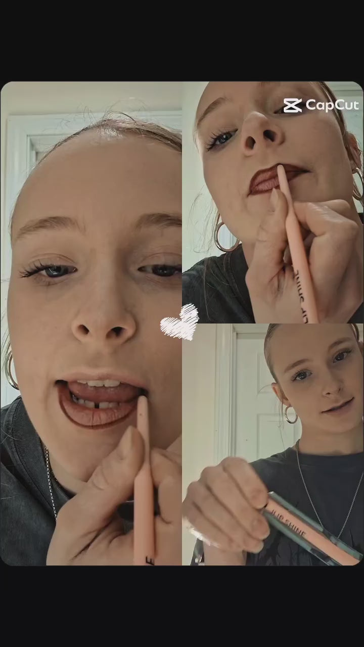 Vegan,Matte Lip Liner, Long-Lasting High Pigment,