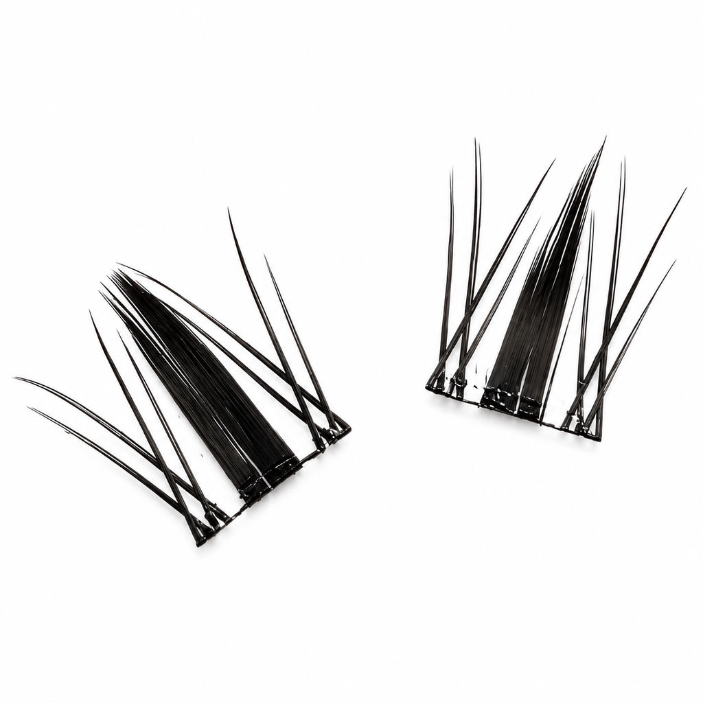 BIOTYFACEPRO Luxe Cluster Lashes – Premium DIY Lash Extensions | Glue-Free | Natural Wispy Volume | Lightweight & Long-Lasting