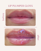 Organic Lip Plumper Gloss & Hyaluronic acid