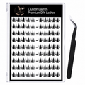 BIOTYFACEPRO Luxe Cluster Lashes – Premium DIY Lash Extensions | Glue-Free | Natural Wispy Volume | Lightweight & Long-Lasting