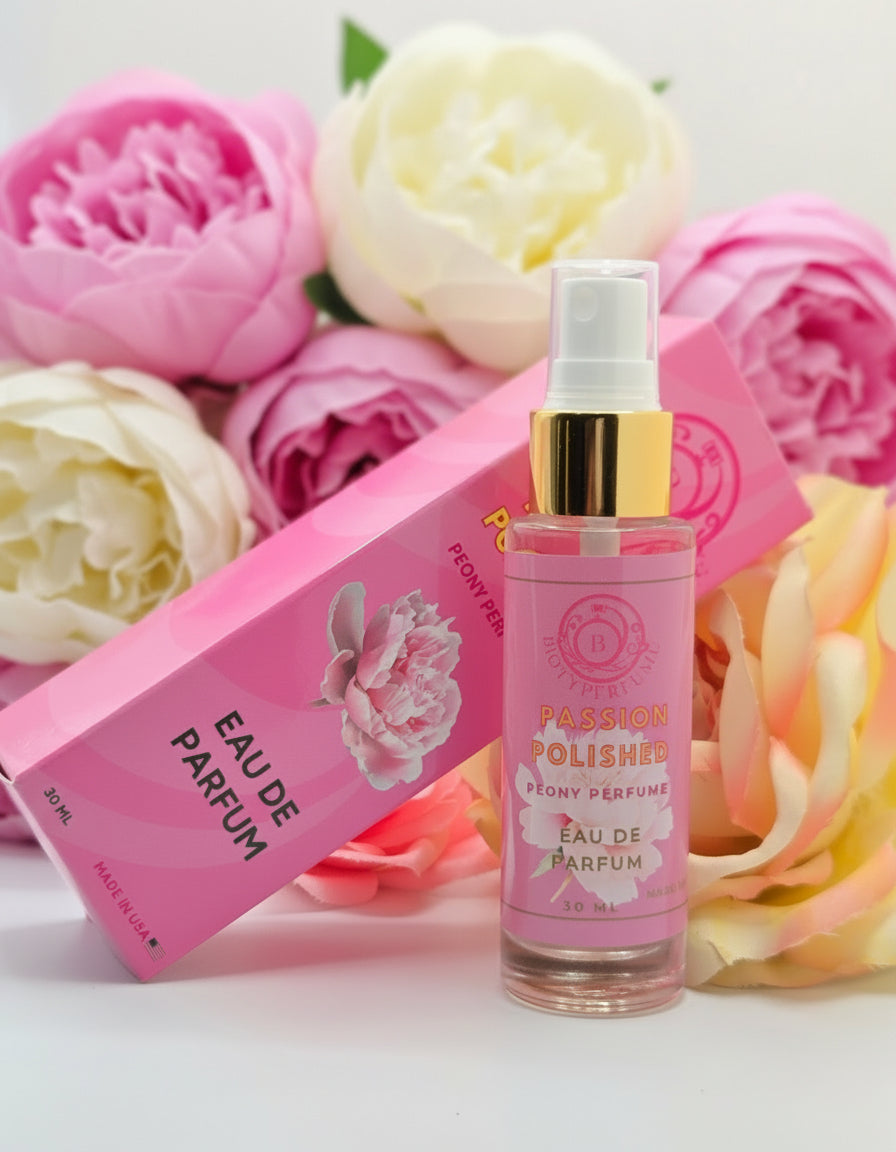 Passion Polished Perfume 
Floral Peony + Berries Long-Lasting
