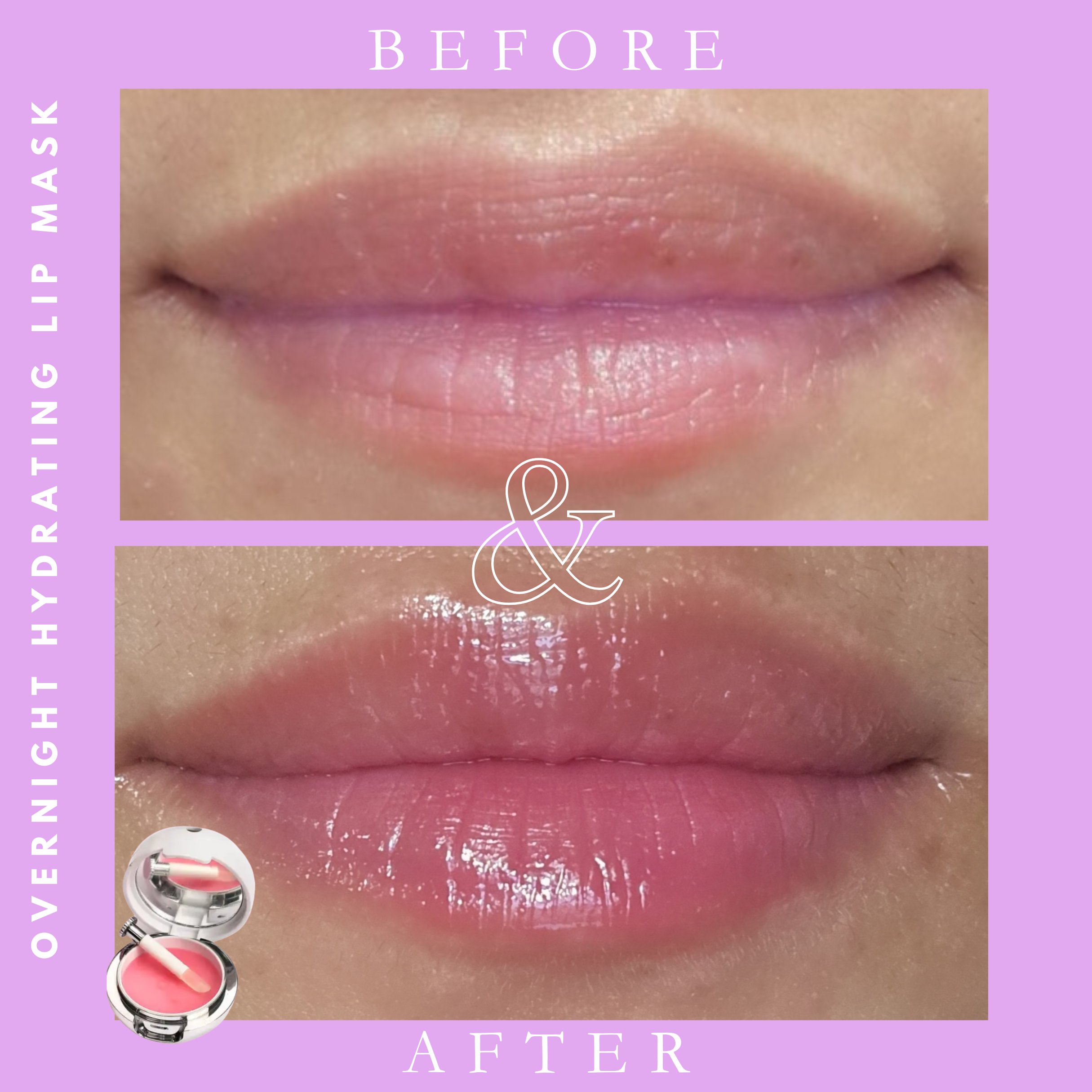 Overnight Lip Mask+ Hydrating Lip  Balm