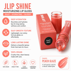 JLIP SHINE Moisturizing Lip Gloss – Hydrating, Non-Sticky, Long-Lasting Shine – Vegan Lip Gloss