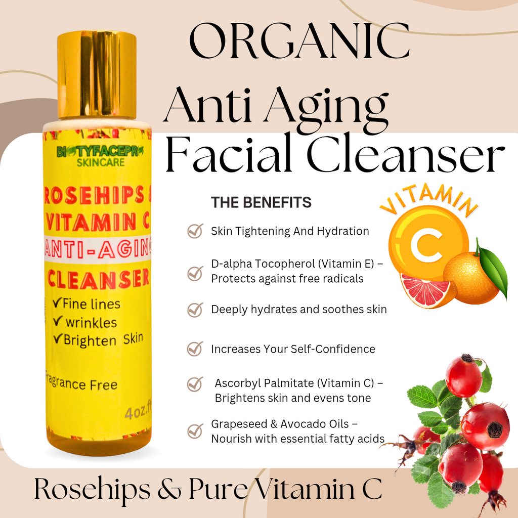 Rosehips Anti-Aging Cleanser + Moisturizer
