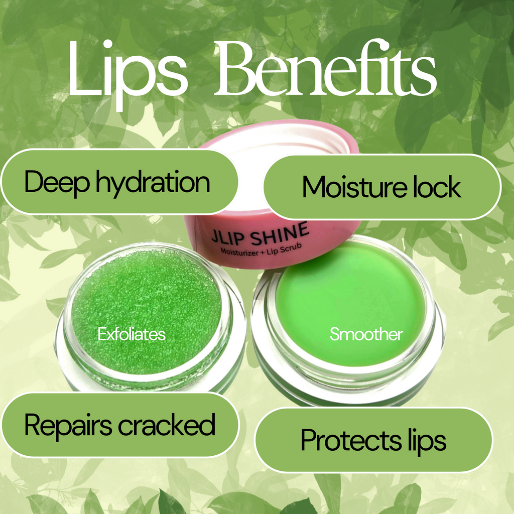 2-in-1 Lip Moisturizer + Lip Scrub Exfoliates-Smooth. Nourish.