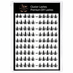 BIOTYFACEPRO Luxe Cluster Lashes – Premium DIY Lash Extensions | Glue-Free | Natural Wispy Volume | Lightweight & Long-Lasting