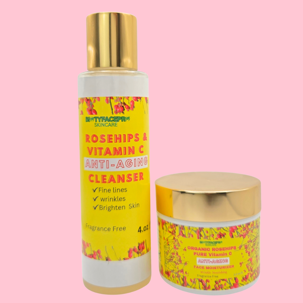 Rosehips Anti-Aging Cleanser + Moisturizer