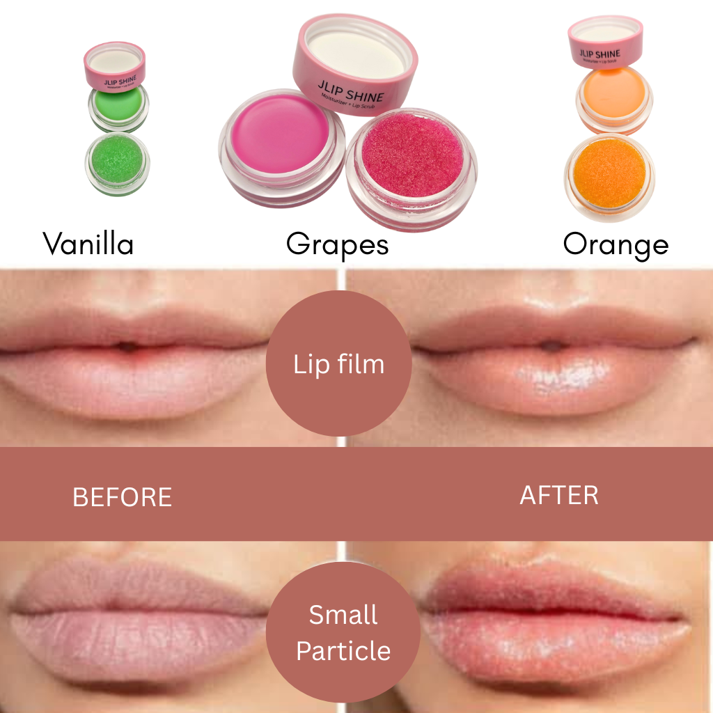 2-in-1 Lip Moisturizer + Lip Scrub Exfoliates-Smooth. Nourish.