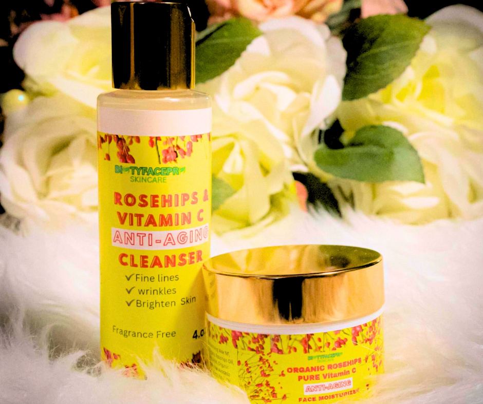 Rosehips Anti-Aging Cleanser + Moisturizer