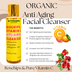 Organic Rosehips & Vitamin C Anti-Aging Cleanser