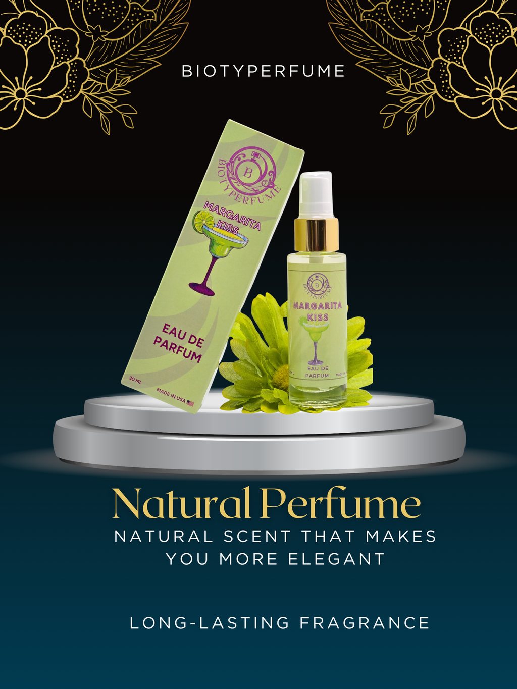 Margarita Kiss Perfume/Citrus Kissed Fresh Scent