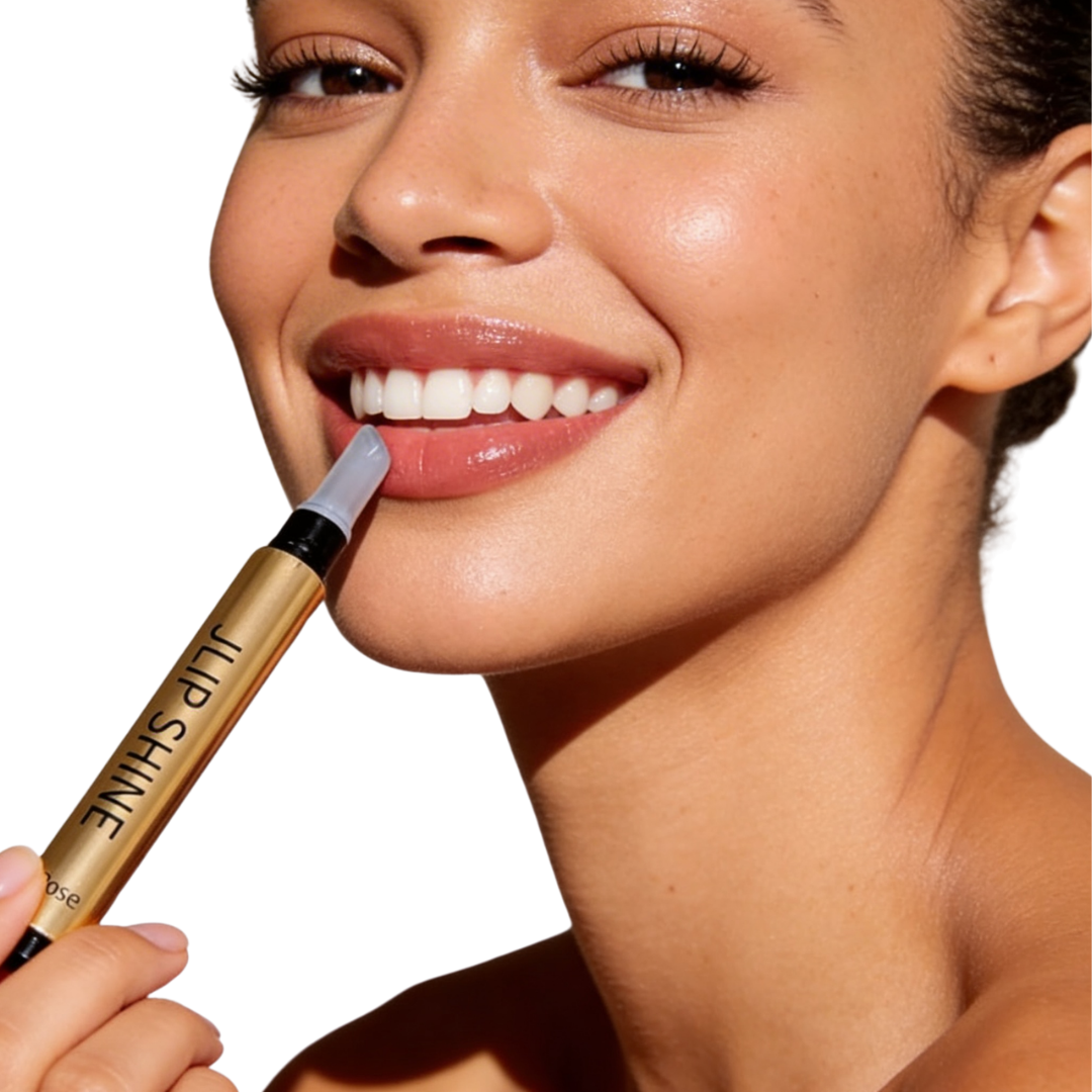 Organic Lip Plumper Gloss & Hyaluronic acid