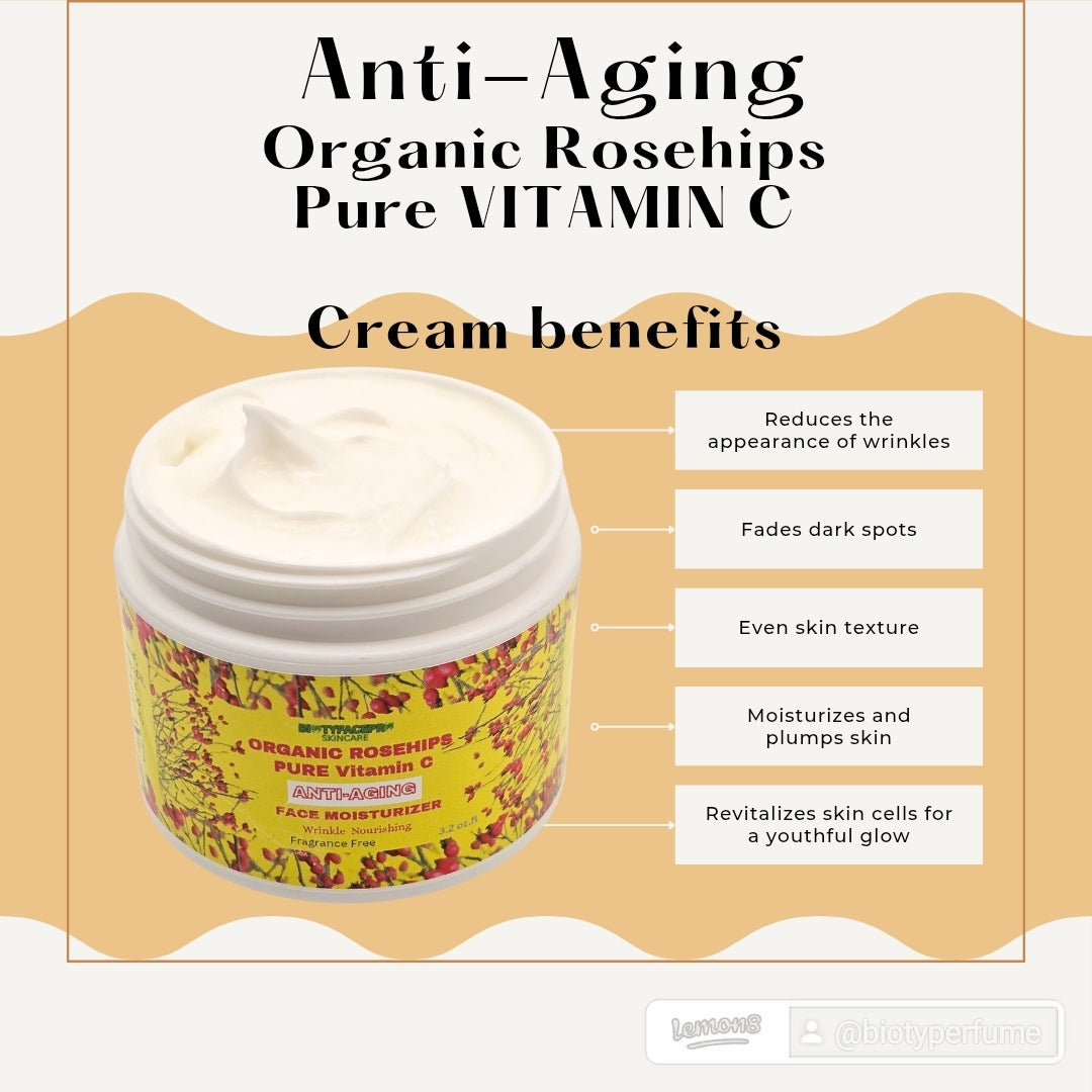 Rosehips Pure Vitamin C Anti-Aging Moisturizer