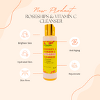 Organic Rosehips & Vitamin C Anti-Aging Cleanser