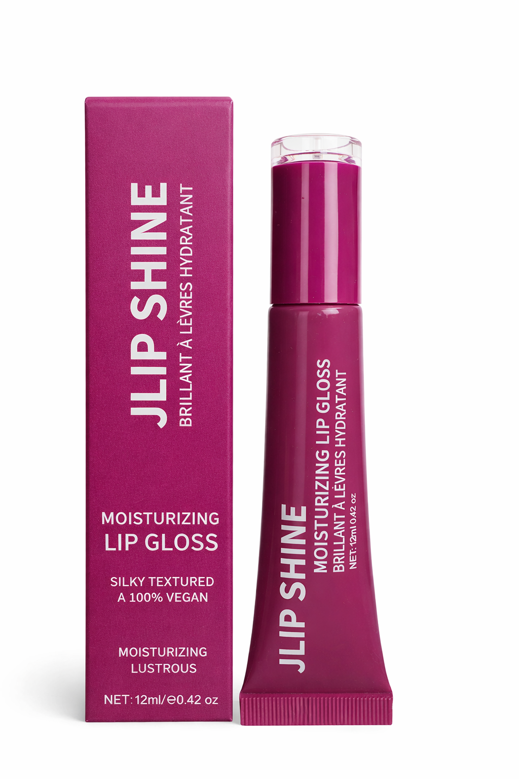 Moisturizing Lip Gloss – Non-Sticky High Shine Vegan,Hydrated Lips